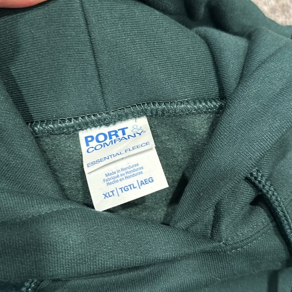 Port & Company XL Tall. Hunter green - Picture 2 of 5